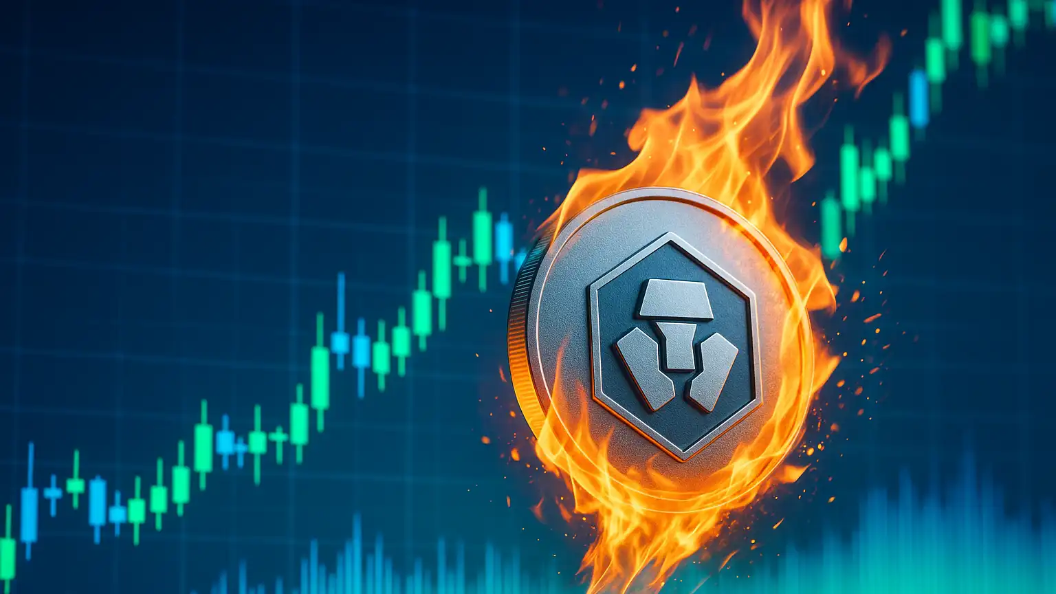 CRO’s 183M Token Burn and Exchange Outflows Signal Potential Price Breakout