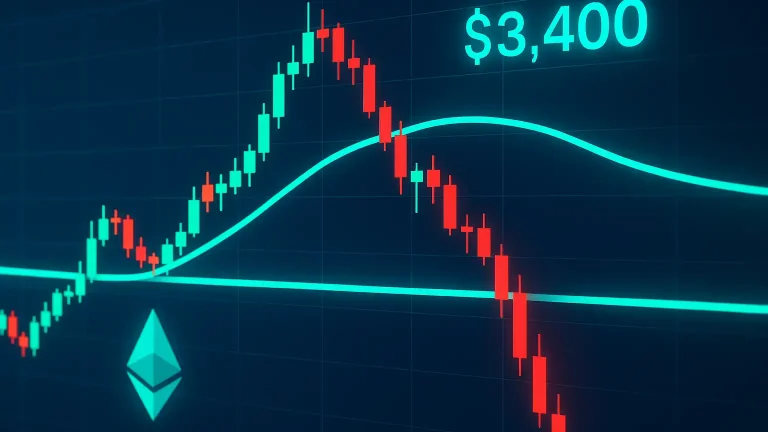 Ethereum lükatakse 200 päeva keskmise juurest tagasi, õhus on sügavam langus